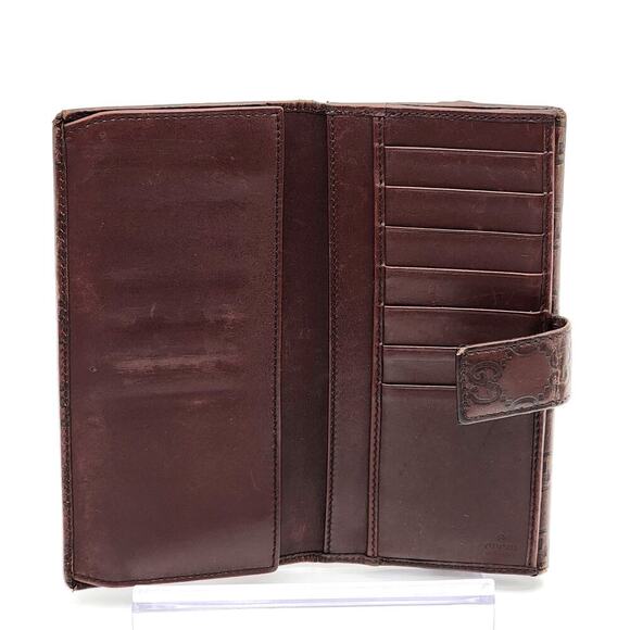 GUCCI Guccissima Margaux Calfskin Continental Flap Wallet - Picture 2 of 16